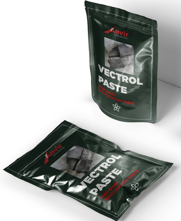 Vectrol Paste for banknote restoration